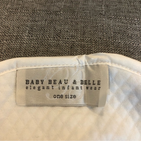 Baby Beau and Belle Cross Bib - Picture 6 of 6